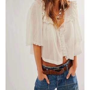 Free People White Blouse